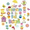 83-Piece Spring Bulletin Board Decoration Set – Hello Spring Cutouts, Butterflies, Bees & Flowers for Classroom or Party